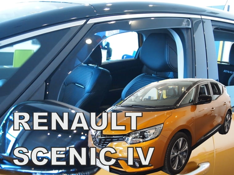 Εικόνα 1 από 5 — ΑΝΕΜΟΘΡΑΥΣΤΕΣ ΓΙΑ RENAULT SCENIC 5D 2017+ / GRAND SCENIC 5D 2017+  ΖΕΥΓΑΡΙ ΑΠΟ ΕΥΚΑΜΠΤΟ ΦΙΜΕ ΠΛΑΣΤΙΚΟ HEKO – 2 ΤΕΜ.