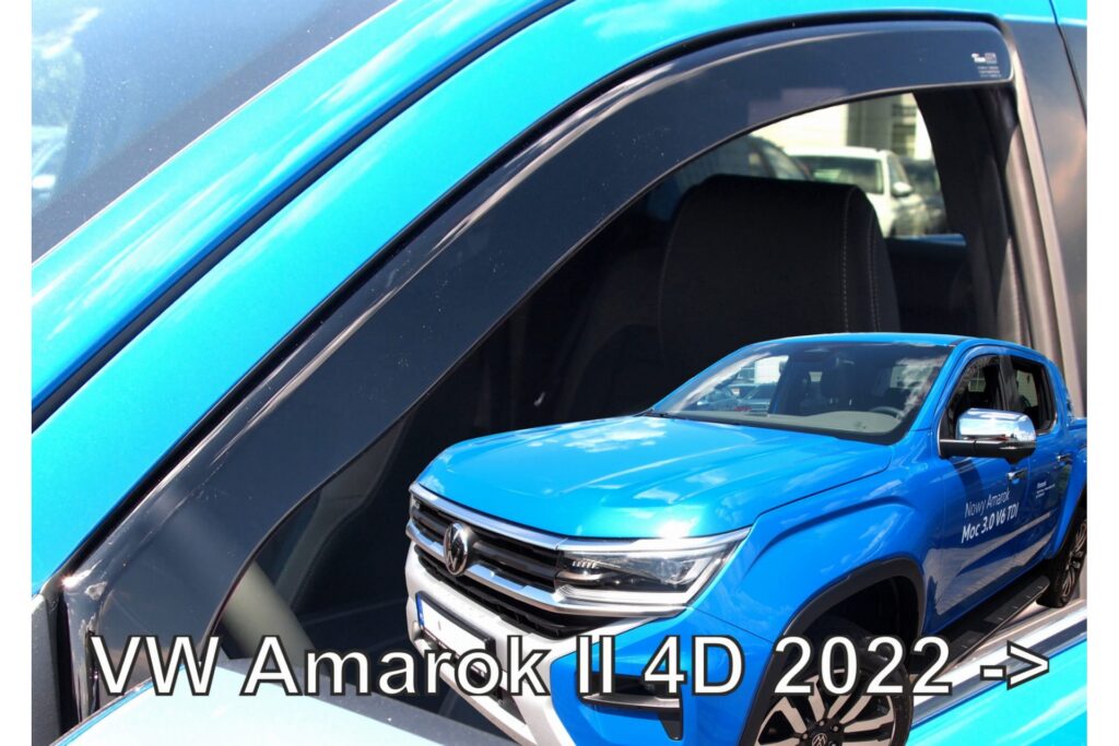 Εικόνα 1 από 5 — ΑΝΕΜΟΘΡΑΥΣΤΕΣ ΓΙΑ VW AMAROK 4D 2022+ ΖΕΥΓΑΡΙ ΑΠΟ ΕΥΚΑΜΠΤΟ ΦΙΜΕ ΠΛΑΣΤΙΚΟ HEKO – 2 ΤΕΜ.