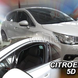ΑΝΕΜΟΘΡΑΥΣΤΕΣ ΓΙΑ CITROEN DS4 5D 2011-2018 ΖΕΥΓΑΡΙ ΑΠΟ ΕΥΚΑΜΠΤΟ ΦΙΜΕ ΠΛΑΣΤΙΚΟ HEKO - 2 ΤΕΜ.