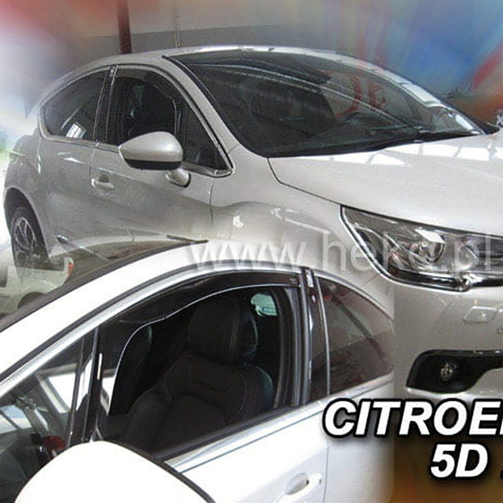 Εικόνα 1 από 5 — ΑΝΕΜΟΘΡΑΥΣΤΕΣ ΓΙΑ CITROEN DS4 5D 2011-2018 ΖΕΥΓΑΡΙ ΑΠΟ ΕΥΚΑΜΠΤΟ ΦΙΜΕ ΠΛΑΣΤΙΚΟ HEKO – 2 ΤΕΜ.