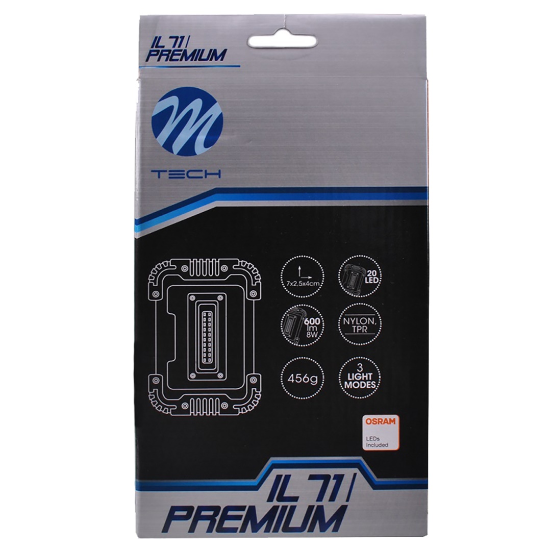 Εικόνα 2 από 2 — ΦΑΚΟΣ ΕΡΓΑΣΙΑΣ OSRAM 20LED 600lm 3 ΛΕΙΤΟΥΡΓΙΩΝ 170x130x40mm M-TECH