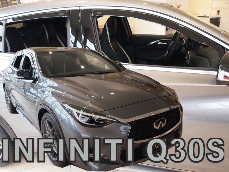 Εικόνα 1 από 6 — ΑΝΕΜΟΘΡΑΥΣΤΕΣ ΓΙΑ INFINITY Q30S 5D 2015-2019 ΣΕΤ ΑΥΤΟΚΙΝΗΤΟΥ ΑΠΟ ΕΥΚΑΜΠΤΟ ΦΙΜΕ ΠΛΑΣΤΙΚΟ HEKO – 4 ΤΕΜ.