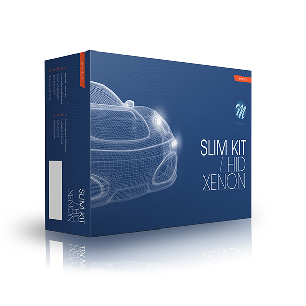 Εικόνα 1 από 4 — H4-3 HIGH-LOW 12V 6.000K BASIC SLIM BALLAST KIT XENON