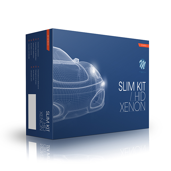 Εικόνα 1 από 4 — H4-3 HIGH-LOW 12V 8.000K BASIC SLIM BALLAST KIT ΛΑΜΠΑ XENON