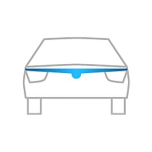 ΑΝΕΜΟΘΡΑΥΣΤΗΣ ΚΑΠΩ ΑΥΤΟΚΙΝΗΤΟΥ ΓΙΑ AUDI A6 1997-2003 ΑΠΟ ΕΥΚΑΜΠΤΟ ΦΙΜΕ ΠΛΑΣΤΙΚΟ HEKO - 1 ΤΕΜ.