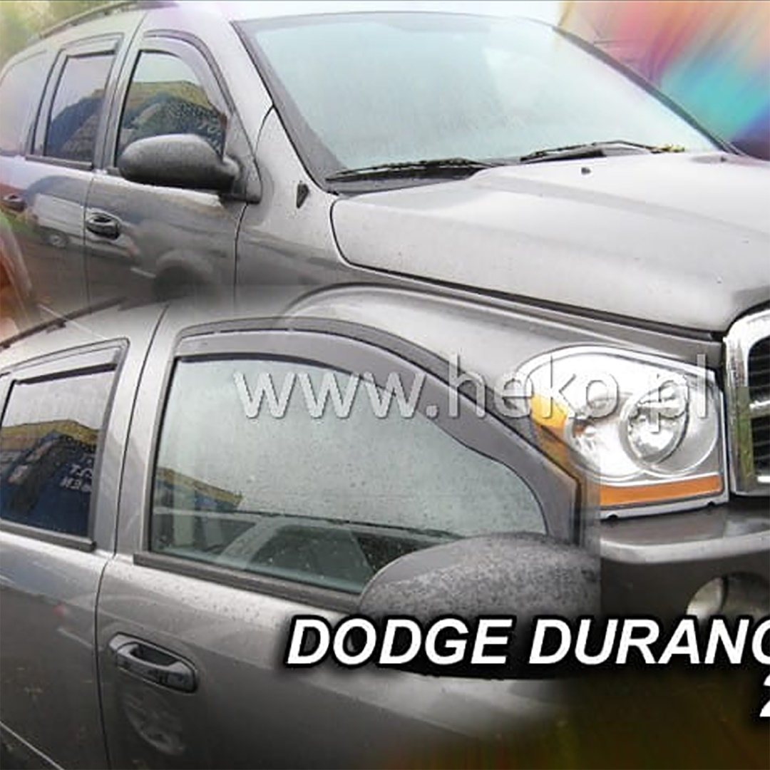 Εικόνα 1 από 5 — ΑΝΕΜΟΘΡΑΥΣΤΕΣ ΓΙΑ DODGE DURANGO 5D 2004-2010 ΖΕΥΓΑΡΙ ΑΠΟ ΕΥΚΑΜΠΤΟ ΦΙΜΕ ΠΛΑΣΤΙΚΟ HEKO – 2 ΤΕΜ.