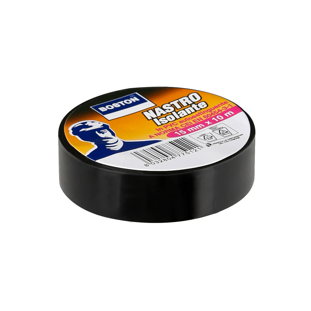 Εικόνα 1 από 2 — ΜΟΝΩΤΙΚΗ ΤΑΙΝΙΑ PRO-TAPE ΜΑΥΡΟ ΧΡΩΜΑ 15mm x 10m LAMPA – 1 ΤΕΜ.