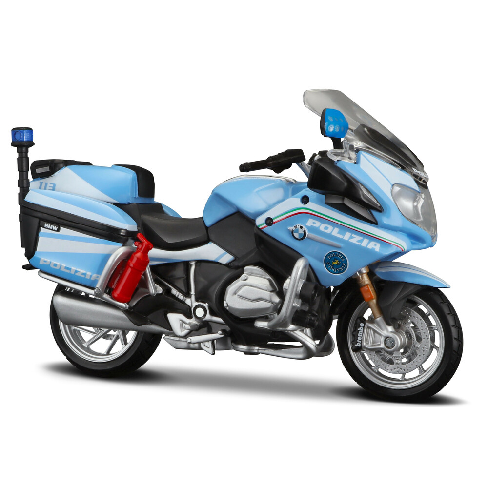 Εικόνα 1 από 2 — ΜΙΝΙΑΤΟΥΡΑ BMW R1200RT MOTO ΑΣΤΥΝΟΜΙΑΣ POLIZIA 1:18 BURAGO – 1 ΤΕΜ.