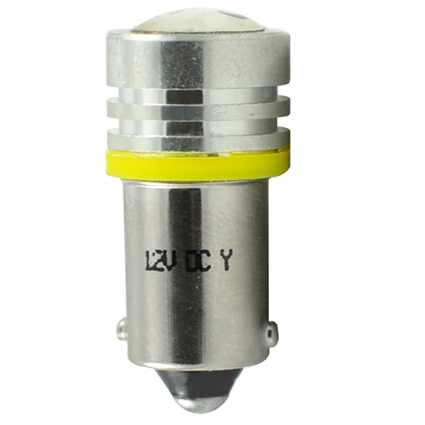 Εικόνα 1 από 1 — T4W 12V 1W BA9s (ΜΙΝΙΟΝ) LED 1xHP ΚΙΤΡΙΝΟ 1ΤΕΜ.