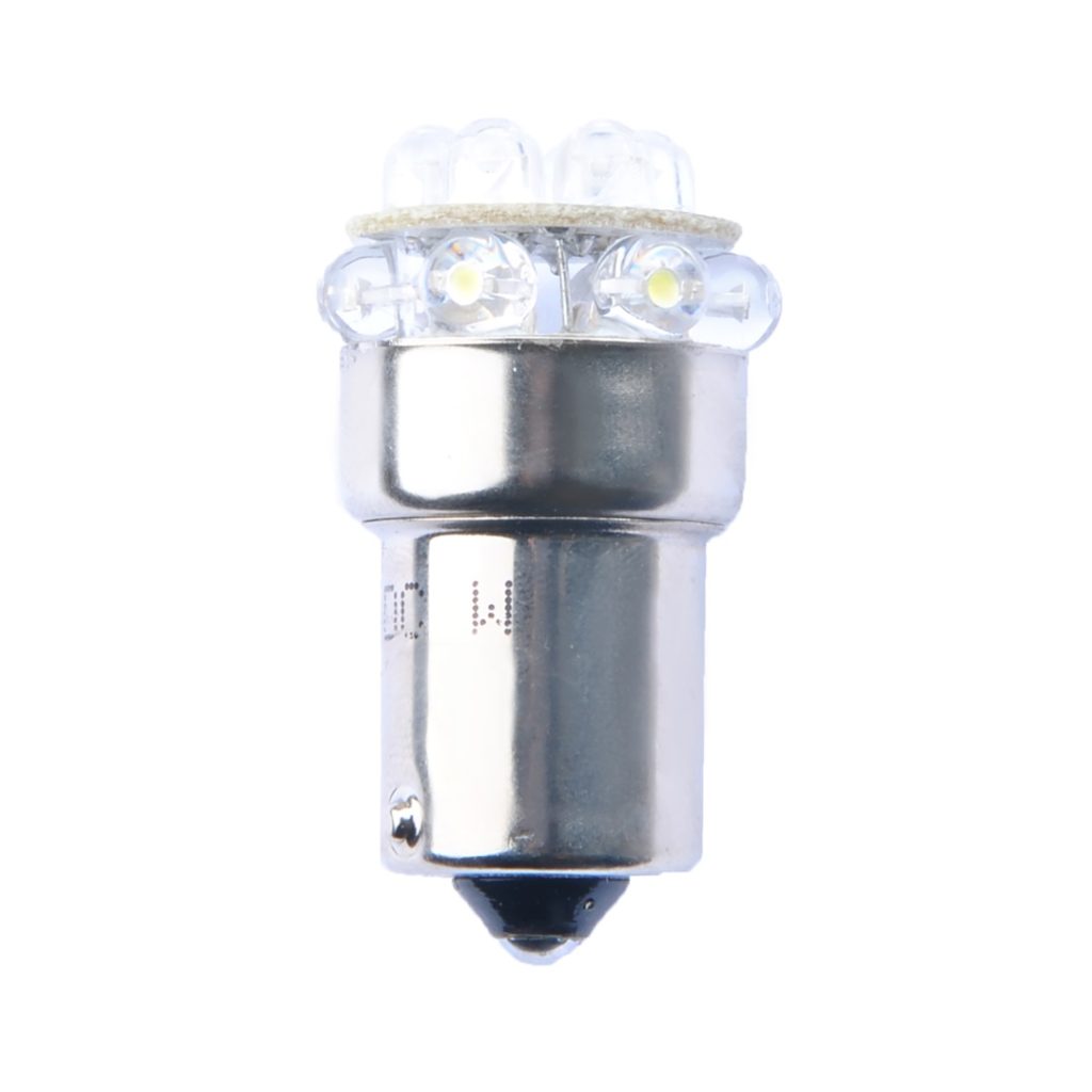 Εικόνα 1 από 1 — R10W 12V BA15s LED 12xFlux 5mm ΚΙΤΡΙΝΟ (ΜΟΝΟΠΟΛΙΚΟ) M-TECH – 1 ΤΕΜ.