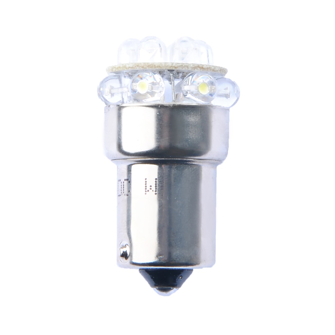 Εικόνα 1 από 1 — R10W 12V BA15s LED 12xFlux 5mm ΚΙΤΡΙΝΟ (ΜΟΝΟΠΟΛΙΚΟ) M-TECH – 1 ΤΕΜ.