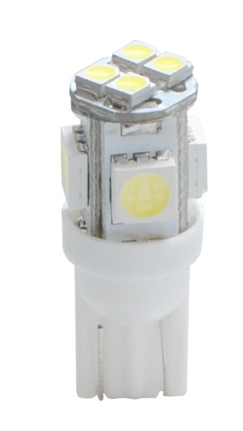 Εικόνα 1 από 1 — W5W 12V T10 W2,1×9,5d LED 4xSMD5050+4xSMD3528 ΛΕΥΚΟ (ΚΑΡΦΩΤΟ ΑΚΑΛΥΚΟ) 1ΤΕΜ.