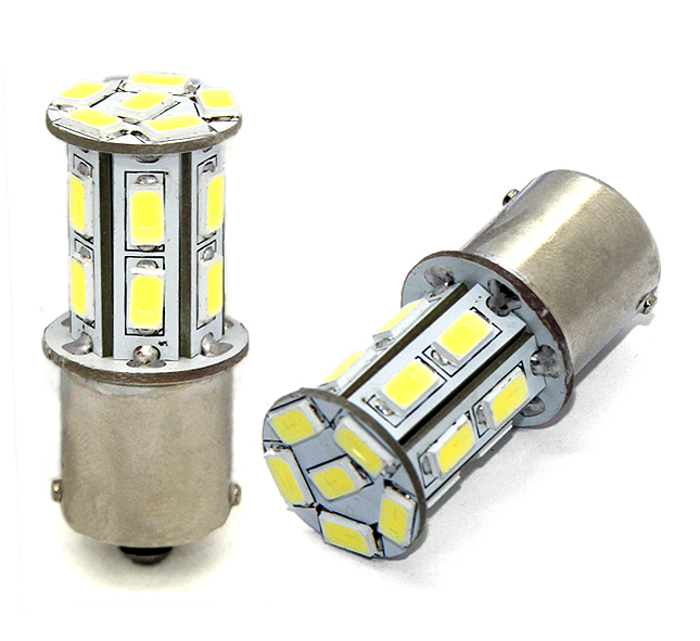 Εικόνα 1 από 1 — P21W 12V BA15s LED 18xSMD5630 PREMIUM ΛΕΥΚΟ (ΜΟΝΟΠΟΛΙΚΟ) 1ΤΕΜ.