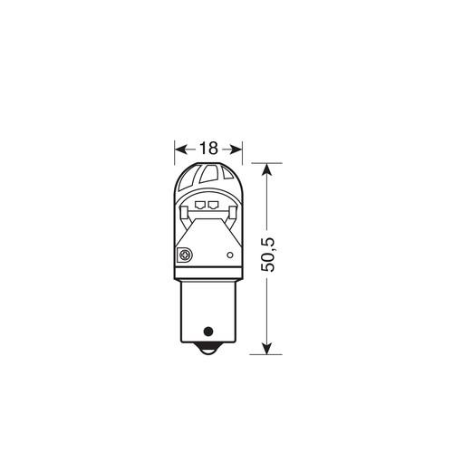 Εικόνα 4 από 4 — P21/5W 10-28V BAY15d CREE MEGA-LED 150LM ΔΙΑΘΛΑΣΗΣ ΠΟΡΤΟΚΑΛΙ (ΜΟΝΟΠΟΛΙΚΟ-ΠΑΡΑΚΕΝΤΡΟ) BLISTER 1ΤΕΜ.