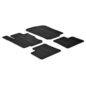 LAMPA - ΠΑΤΑΚΙΑ ΑΥΤΟΚΙΝΗΤΟΥ ΑΠΟ ΛΑΣΤΙΧΟ ΓΙΑ MERCEDES ML W166 10/2011-12/2015 / MERCEDES GLE W292 5D 2016-2019 ΣΕ ΜΑΥΡΟ ΧΡΩΜΑ ME ΚΟΥΜΠΩΜΑΤΑ - 4 ΤΕΜ.
