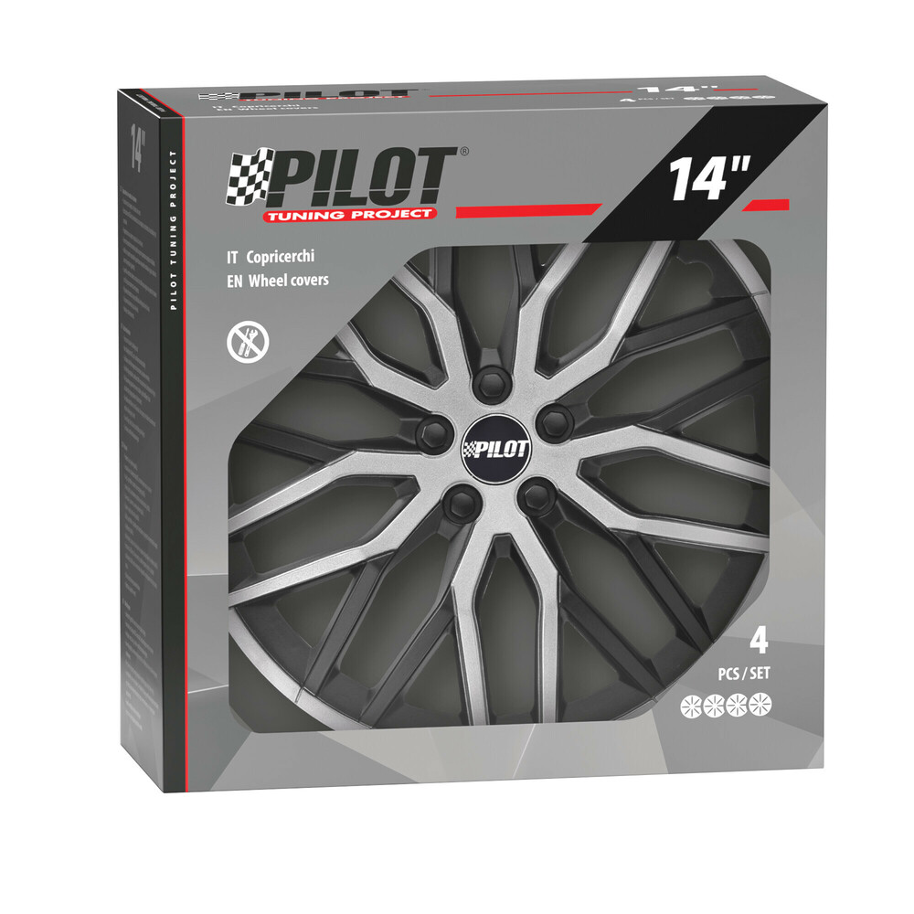 Εικόνα 3 από 3 — ΤΑΣΙΑ 14” SPEEDSTER ΜΑΥΡΟ/ΑΣΗΜΙ ΣΕΤ