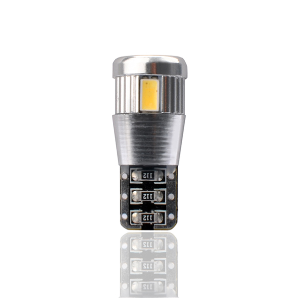 Εικόνα 1 από 1 — T10 W5W 12V W2,1×9,5d LED 6xSMD5730 ΛΕΥΚΟ (ΚΑΡΦΩΤΟ CAN-BUS) 1ΤΕΜ. M-TECH