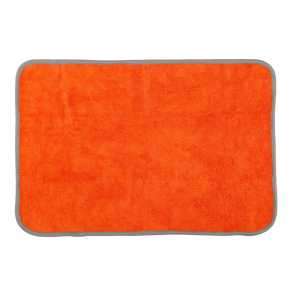 Εικόνα 2 από 7 — Lampa – Πανάκι καθαρισμού Microfibre (Μικροΐνες) Διπλής Όψης Premium (40×60 cm) – Γκρι / Πορτοκαλί – 1  τεμ. (L3718.2)