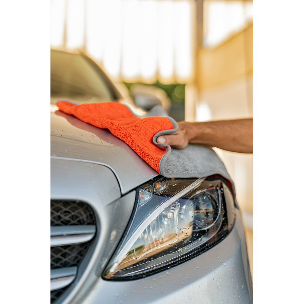 Εικόνα 5 από 7 — Lampa – Πανάκι καθαρισμού Microfibre (Μικροΐνες) Διπλής Όψης Premium (40×60 cm) – Γκρι / Πορτοκαλί – 1  τεμ. (L3718.2)