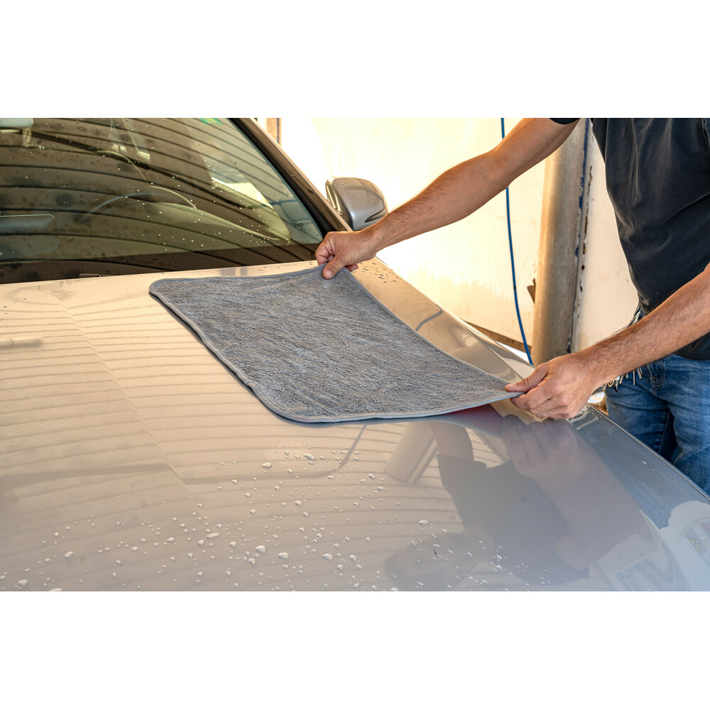 Εικόνα 6 από 7 — Lampa – Πανάκι καθαρισμού Microfibre (Μικροΐνες) Διπλής Όψης Premium (40×60 cm) – Γκρι / Πορτοκαλί – 1  τεμ. (L3718.2)