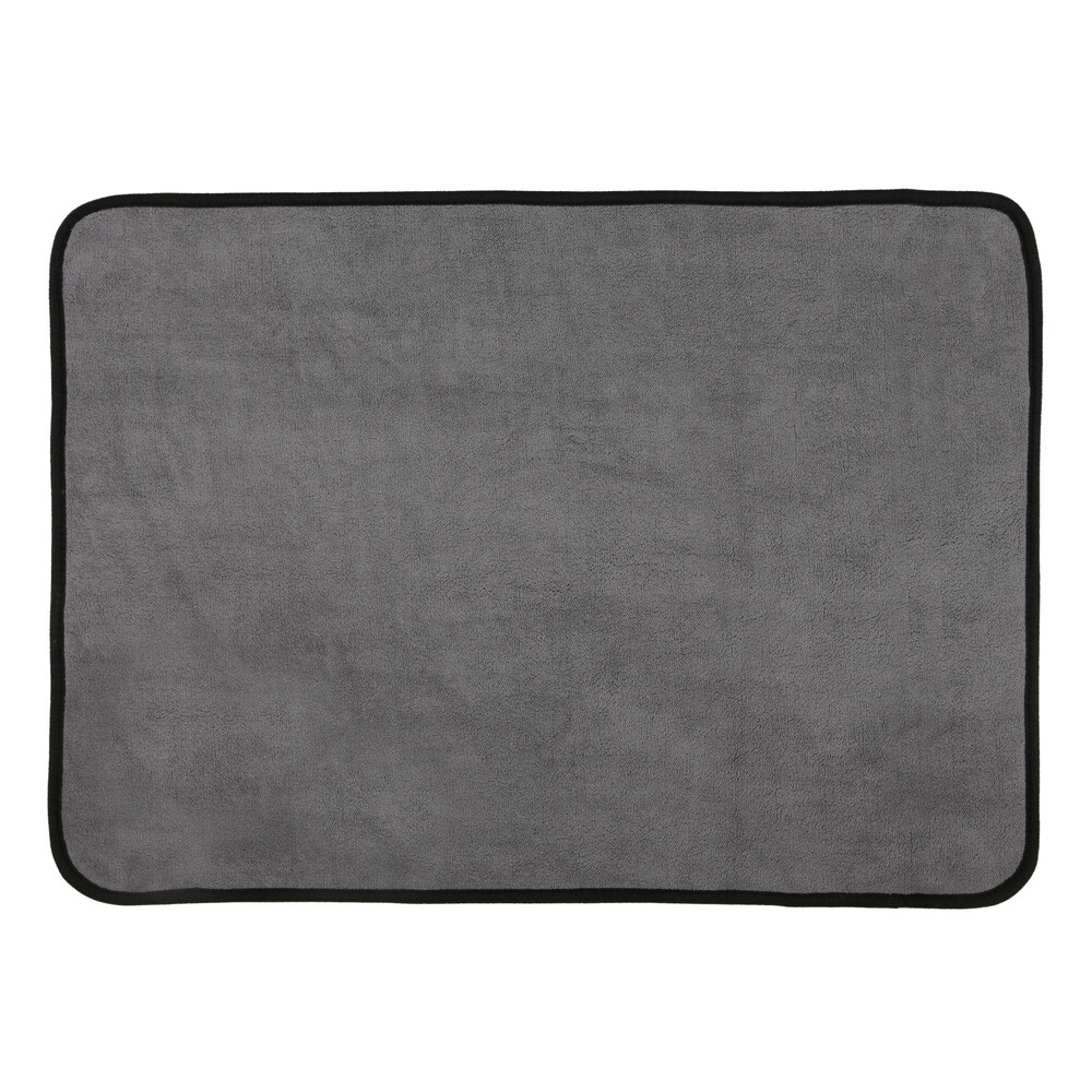 Εικόνα 2 από 3 — Lampa – Πανάκι καθαρισμού Microfibre (Μικροΐνες) Διπλής Όψης Premium (50×70 cm) – Γκρι – 1 τεμ. (L3718.4)