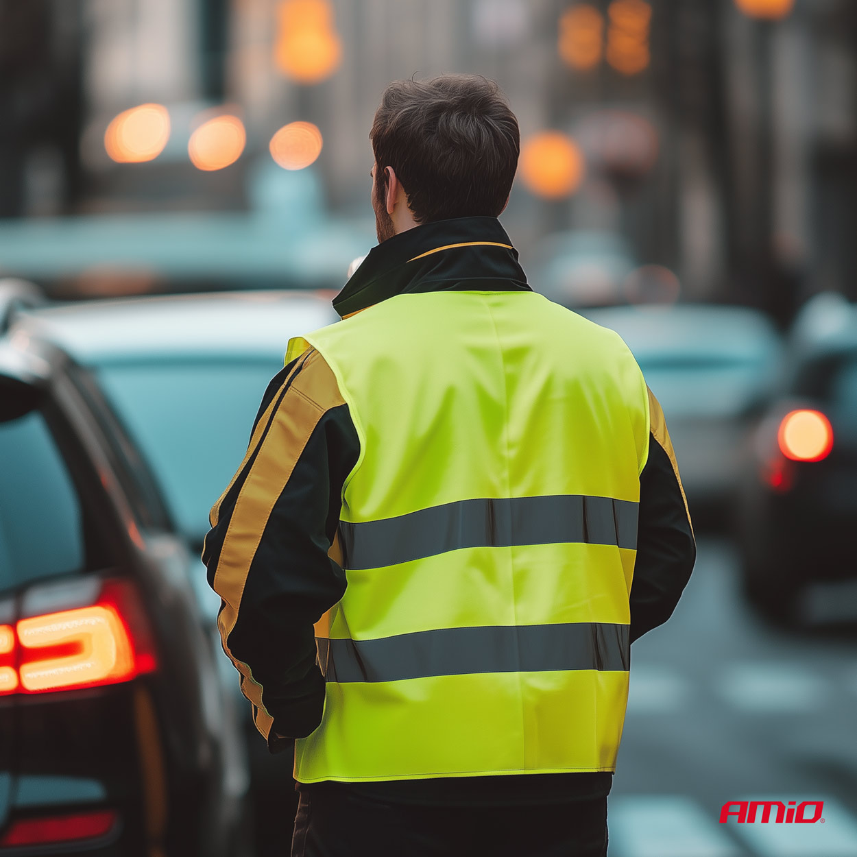 Εικόνα 7 από 8 — Amio – ΓΙΛΕΚΟ ΑΝΑΚΛΑΣΤΙΚΟ ΕΚΤΑΚΤΗΣ ΑΝΑΓΚΗΣ XΧXL (ΦΩΣΦΟΡΙΖΕ/ΚΙΤΡΙΝΟ/ΠΟΛΥΕΣΤΕΡΙΚΟ) – 1 ΤΕΜ. (03935/AM)
