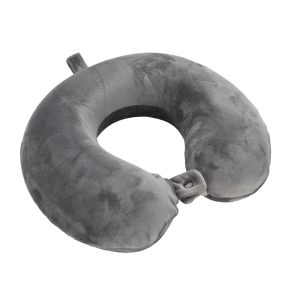 ΜΑΞΙΛΑΡΙ ΤΑΞΙΔΙΟΥ ΑΥΧΕΝΑ MEMORY FOAM ΓΚΡΙ MEMORY-WRAP LAMPA - 1 ΤΕΜ.
