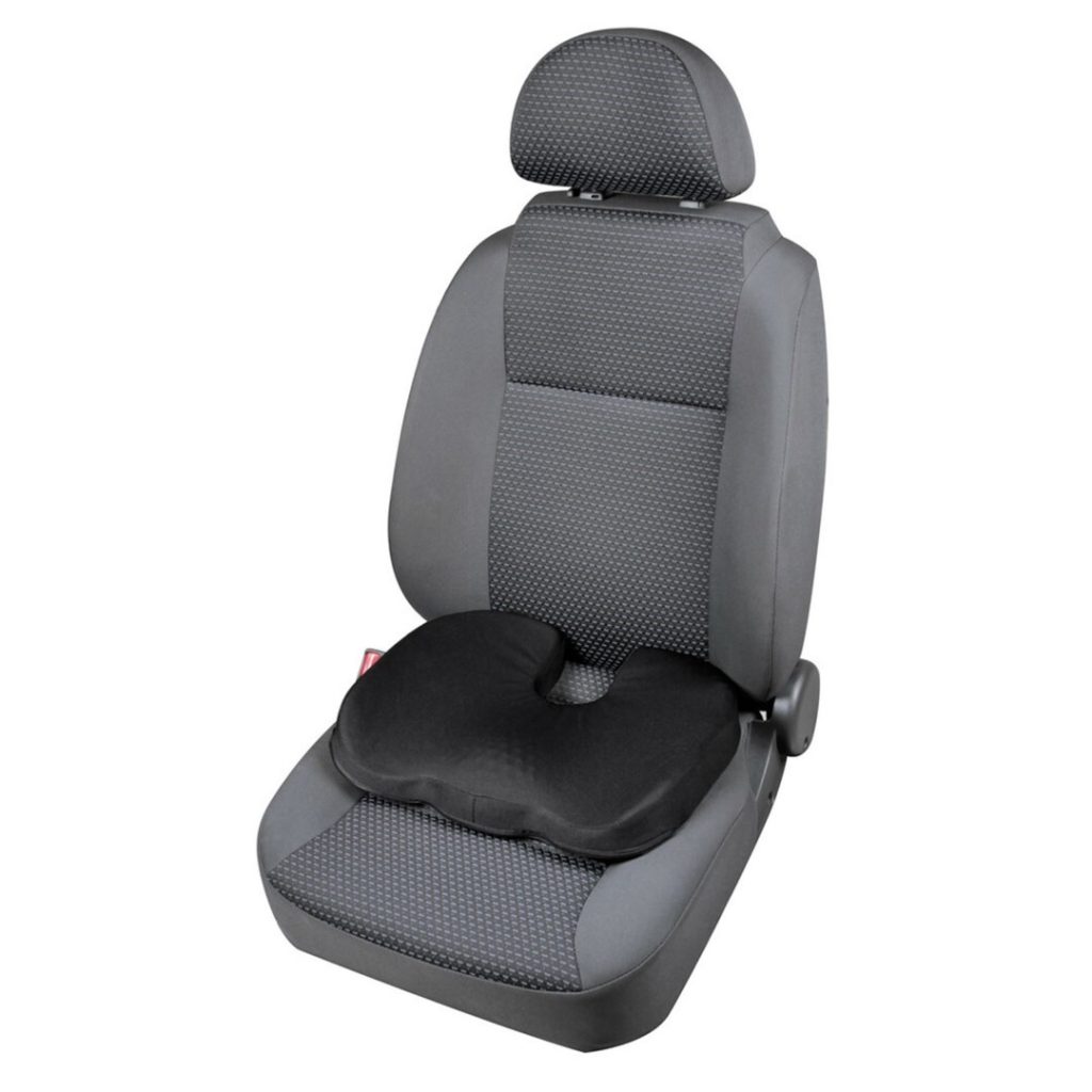 Εικόνα 4 από 6 — ΜΑΞΙΛΑΡΙ ΚΑΘΙΣΜΑΤΟΣ ERGO SEAT CONTOUR ΜΕ GEL ΚΑΙ ΑΦΡΟ MEMORY FOAM  (ΜΑΥΡΟ) – 1 ΤΕΜ.