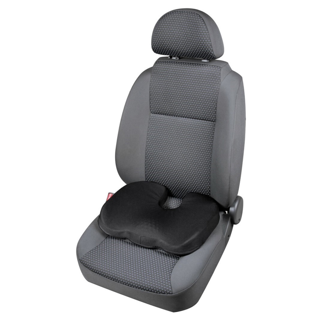 Εικόνα 4 από 6 — ΜΑΞΙΛΑΡΙ ΚΑΘΙΣΜΑΤΟΣ ERGO SEAT CONTOUR ΜΕ GEL ΚΑΙ ΑΦΡΟ MEMORY FOAM  (ΜΑΥΡΟ) – 1 ΤΕΜ.