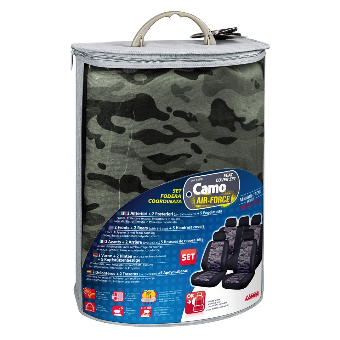 Εικόνα 3 από 3 — ΚΑΛΥΜΜΑΤΑ ΚΑΘΙΣΜΑΤΩΝ CAMO AIR-FORCE ΠΑΡΑΛΛΑΓΗΣ (ΣΕΤ) – 4 ΤΕΜ.