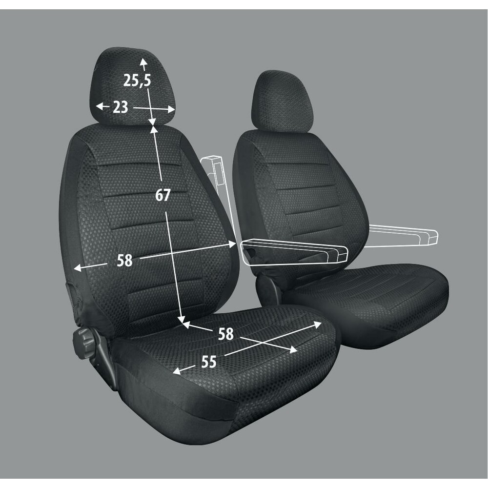 Εικόνα 3 από 4 — ΚΑΛΥΜΜΑΤΑ ΚΑΘΙΣΜΑΤΩΝ TRAVEL EASY FIT ΓΙΑ ΤΡΟΧΟΣΠΙΤΟ ΣΕ ΜΑΥΡΟ ΧΡΩΜΑ ΜΕ ΠΛΕΞΗ ΖΑΚΑΡ 2ΤΕΜ.