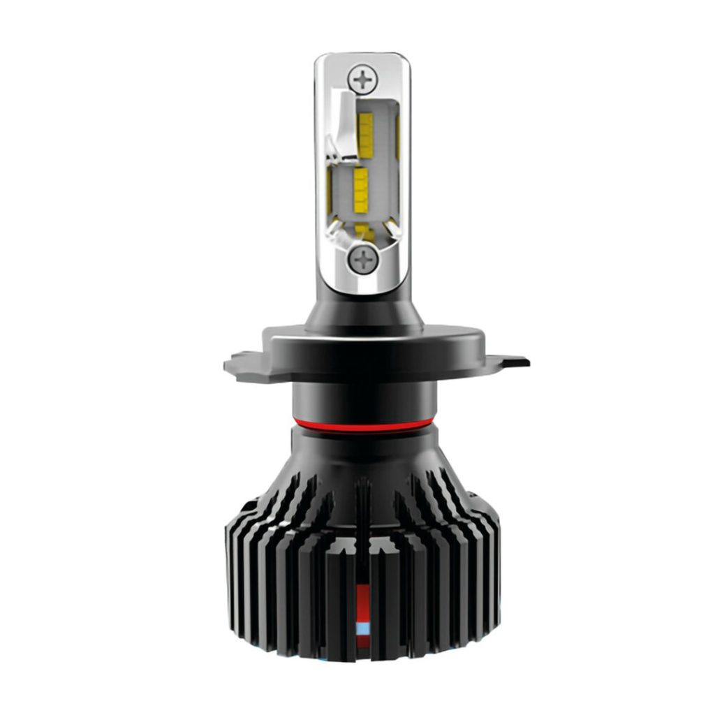 Εικόνα 3 από 6 — H4 9-32V 6.500K 8.000lm 60W P43t HALO LED SERIE 6 STANDARD 16LED ZES 2ΤΕΜ. LED KIT