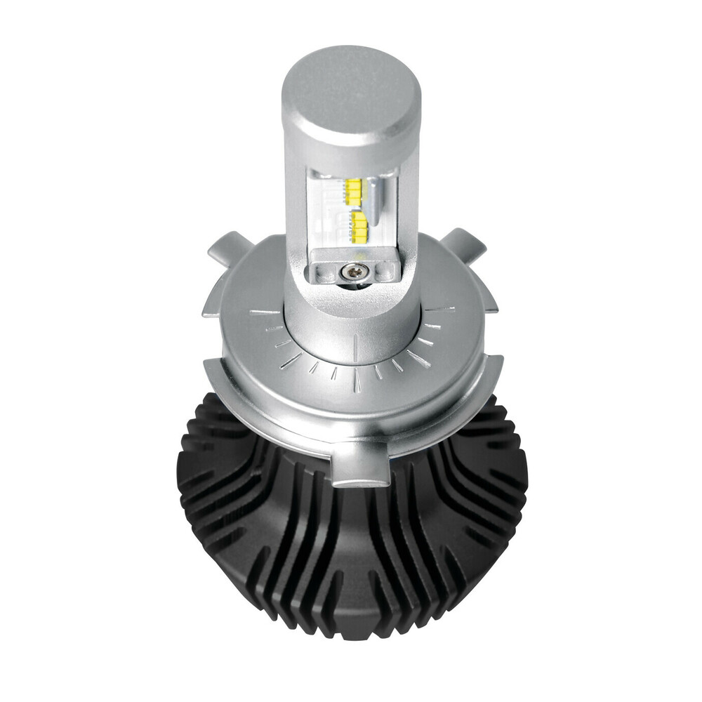 Εικόνα 4 από 11 — Lampa – Λάμπα H4 LED 12/24V 6.500K 4000lm 25W P43t Halo Led Serie 1 με 16 LED ZES Chips – 1 LED Kit (L5784.2)