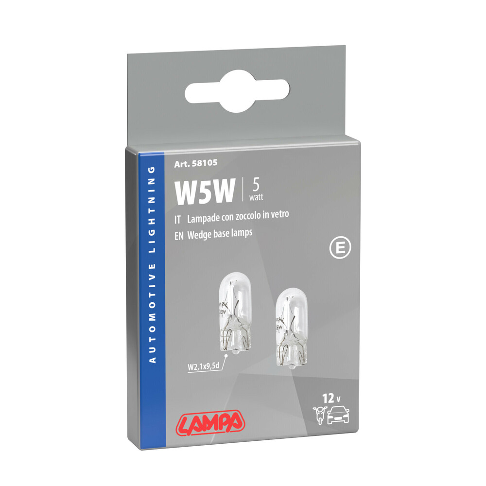 Εικόνα 4 από 4 — ΛΑΜΠΑ ΑΚΑΛΥΚΗ 12V/W5W 5W