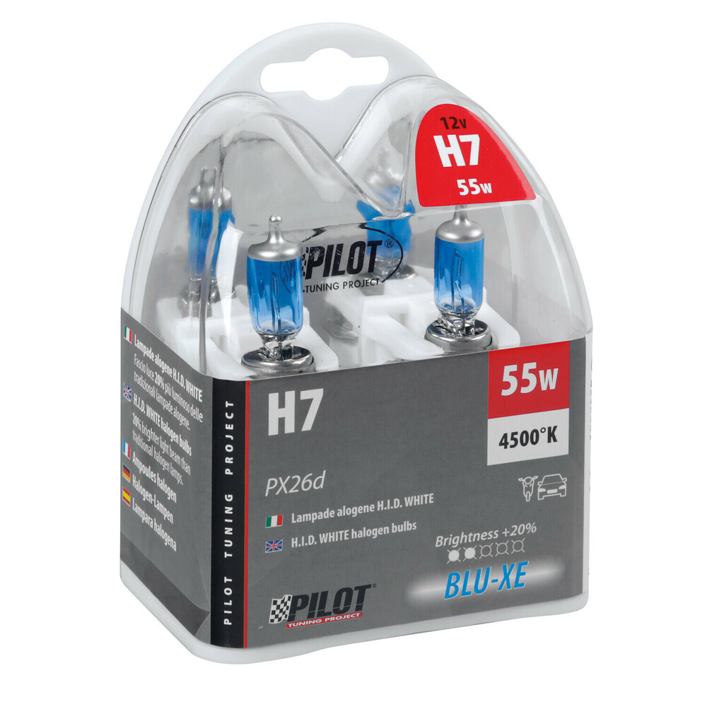 Εικόνα 1 από 3 — H7 12V 55W BLU-XE 4.500K +20% ΚΟΥΤΙ 2ΤΕΜ.
