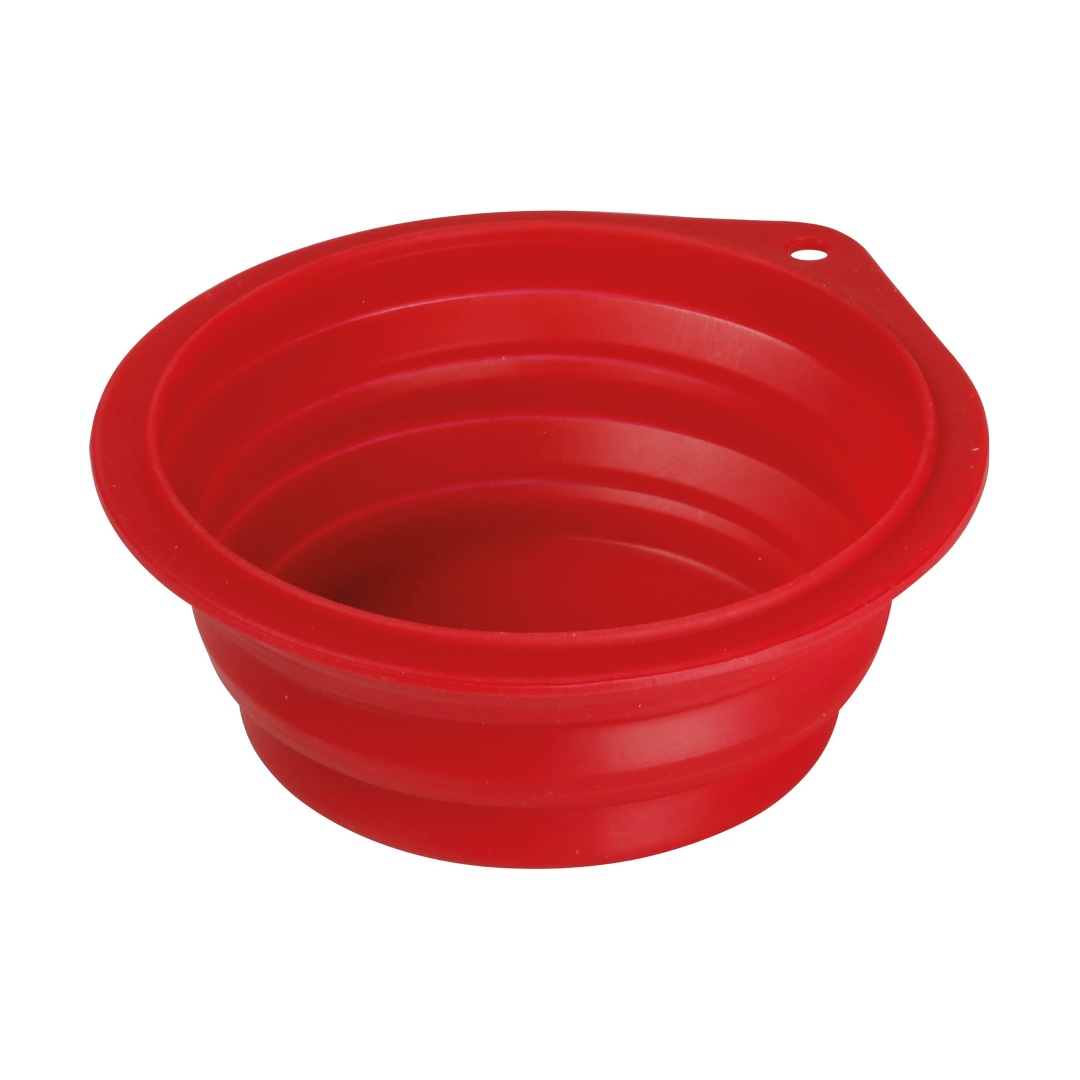 Εικόνα 1 από 5 — ΤΑΪΣΤΡΑ/ΜΠΟΛ ΤΑΞΙΔΙΟΥ PET TRAVEL BOWL 500 ml ΓΙΑ ΣΚΥΛΟΥΣ/ΓΑΤΕΣ/ΚΑΤΟΙΚΙΔΙΑ ΖΩΑ (ΣΙΛΙΚΟΝΗ/ΔΙΑΦΟΡΑ ΧΡΩΜΑΤΑ)
