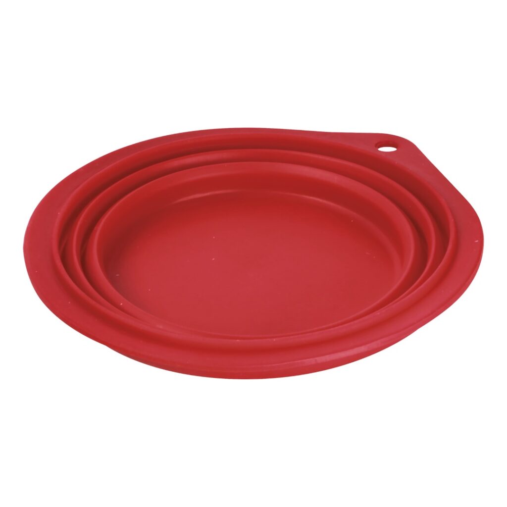 Εικόνα 4 από 5 — ΤΑΪΣΤΡΑ/ΜΠΟΛ ΤΑΞΙΔΙΟΥ PET TRAVEL BOWL 500 ml ΓΙΑ ΣΚΥΛΟΥΣ/ΓΑΤΕΣ/ΚΑΤΟΙΚΙΔΙΑ ΖΩΑ (ΣΙΛΙΚΟΝΗ/ΔΙΑΦΟΡΑ ΧΡΩΜΑΤΑ)