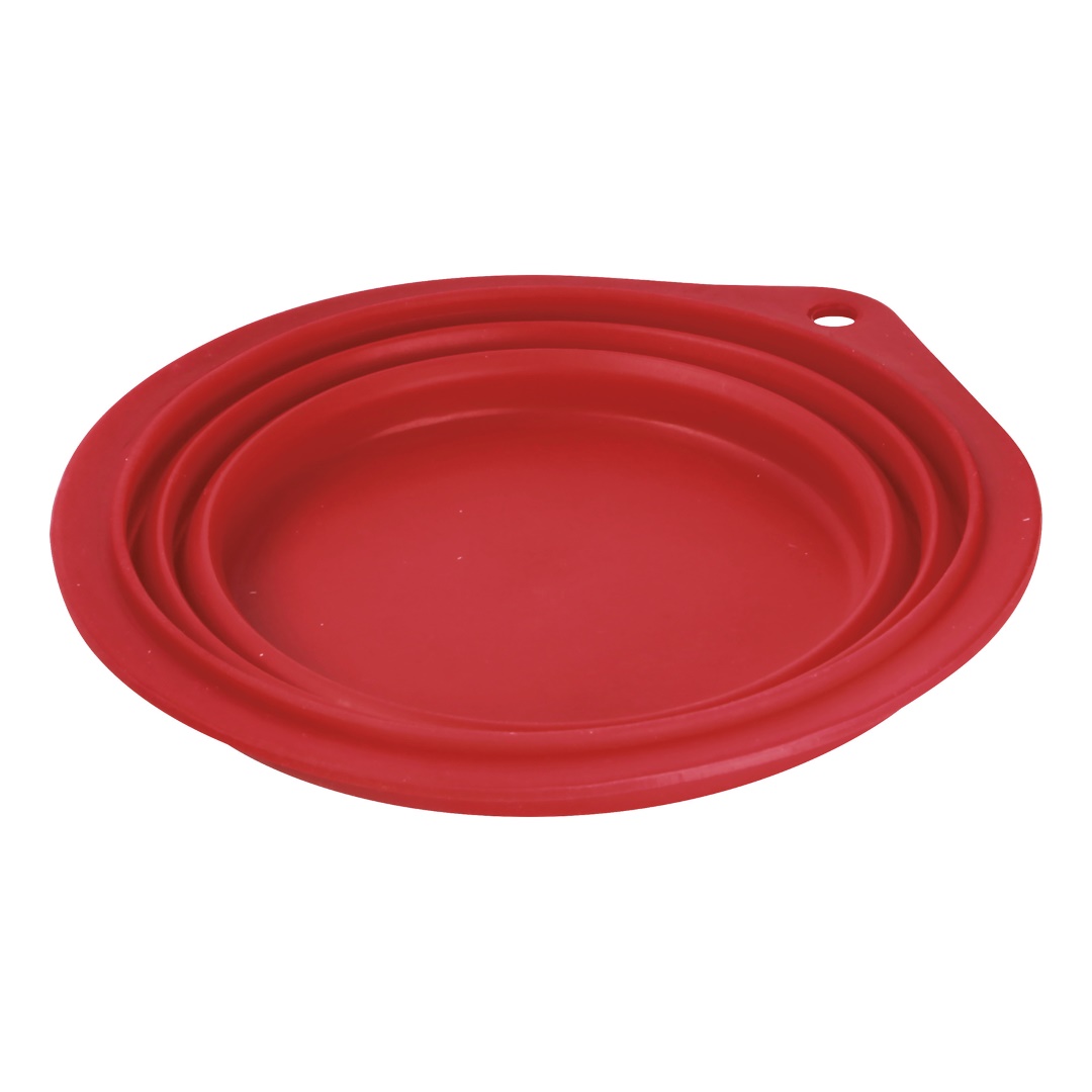 Εικόνα 4 από 5 — ΤΑΪΣΤΡΑ/ΜΠΟΛ ΤΑΞΙΔΙΟΥ PET TRAVEL BOWL 500 ml ΓΙΑ ΣΚΥΛΟΥΣ/ΓΑΤΕΣ/ΚΑΤΟΙΚΙΔΙΑ ΖΩΑ (ΣΙΛΙΚΟΝΗ/ΔΙΑΦΟΡΑ ΧΡΩΜΑΤΑ)