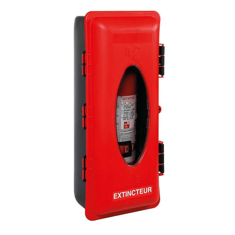 Εικόνα 1 από 6 — Lampa – Θήκη / Κουτί Αντικλεπτικό για Πυροσβεστήρες έως 6 kg με Διάμετρο 140 έως 195mm και Διαστάσεις 635 x 277 x 277mm σε Κόκκινο Χρώμα – 1 Τεμ. (L6807.4)