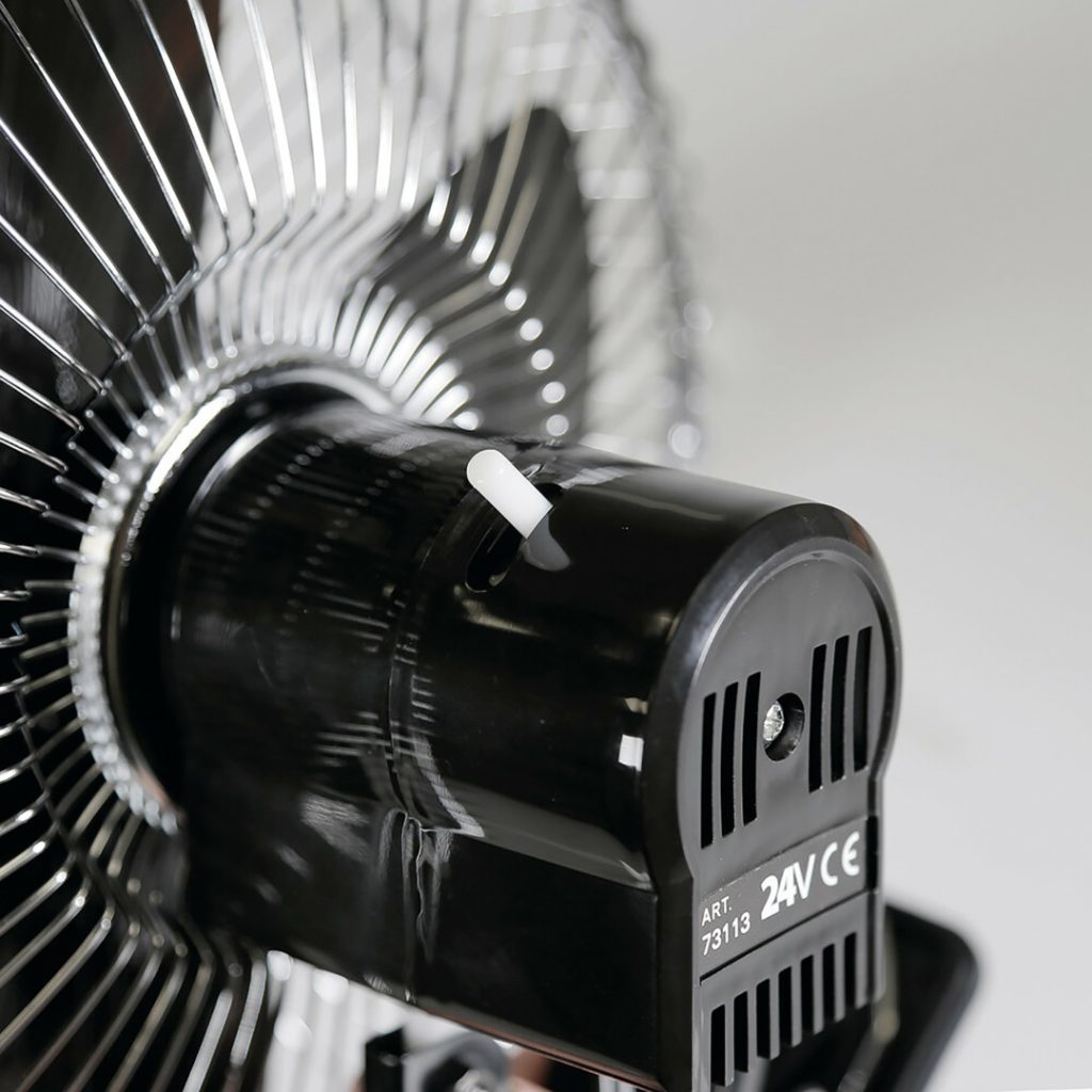 Εικόνα 2 από 5 — ΑΝΕΜΙΣΤΗΡΑΣ JUMBO 10 INCH 24V 12W Φ25cm 2 ΤΑΧΥΤΗΤΩΝ ΜΕ ΦΙΣ ΑΝΑΠΤΗΡΑ 200cm ΚΑΙ ΜΑΝΤΑΛΑΚΙ