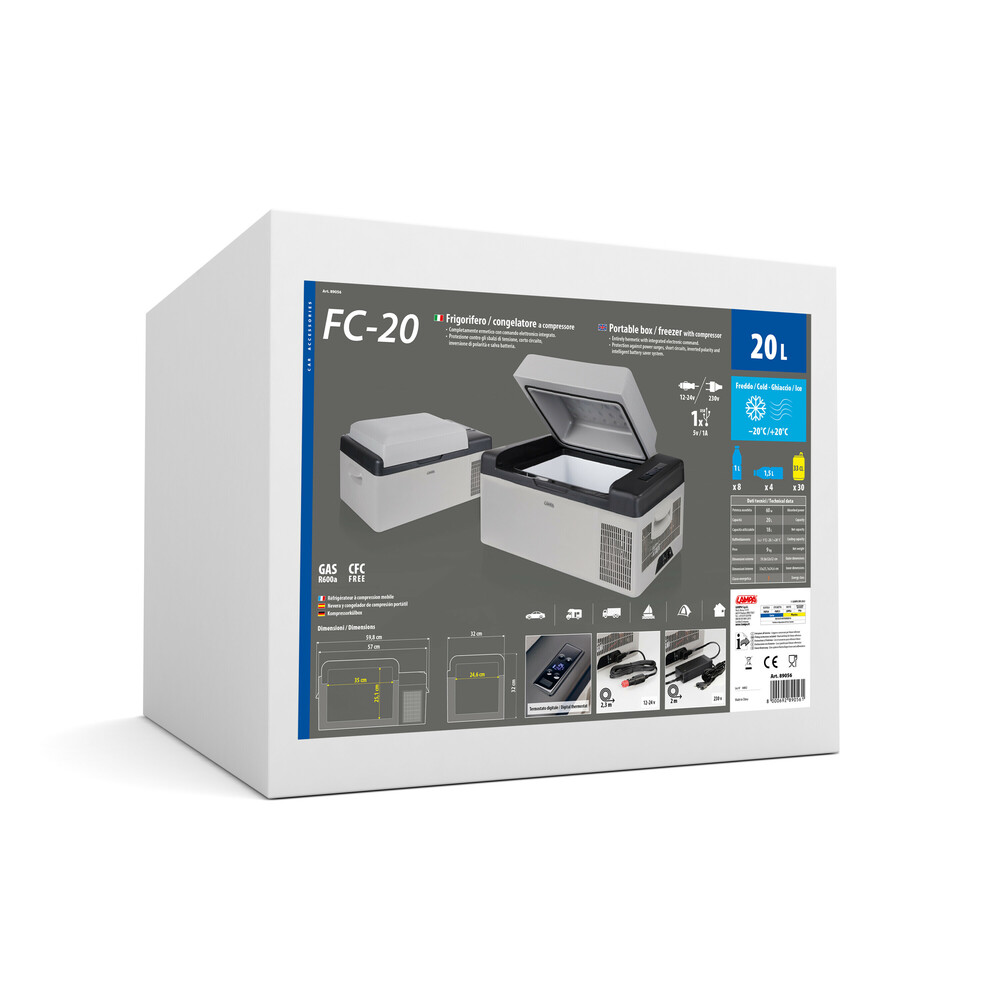 Εικόνα 7 από 8 — ΨΥΓΕΙΟ/ΚΑΤΑΨΥΚΤΗΣ 20LT/12/24V+220V ΦΟΡΗΤΟ ΜΕ ΣΥΜΠΙΕΣΤΗ/ΘΕΡΜΟΣΤΑΤΗ ΚΑΙ ΨΗΦΙΑΚΗ ΟΘΟΝΗ FC-20 LAMPA – 1 TEM.