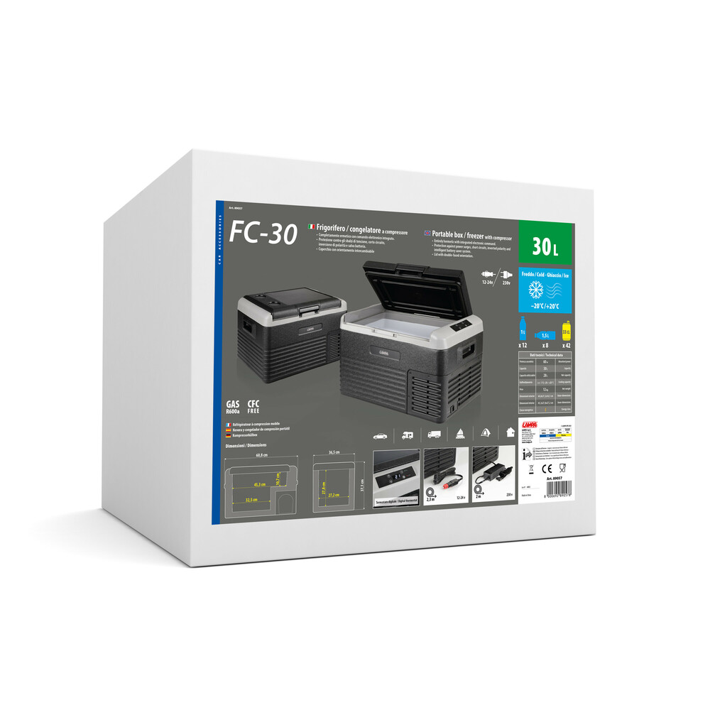 Εικόνα 6 από 7 — ΨΥΓΕΙΟ/ΚΑΤΑΨΥΚΤΗΣ 30LT/12/24V+220V ΦΟΡΗΤΟ ΜΕ ΣΥΜΠΙΕΣΤΗ/ΘΕΡΜΟΣΤΑΤΗ ΚΑΙ ΨΗΦΙΑΚΗ ΟΘΟΝΗ FC-30 LAMPA – 1 TEM.