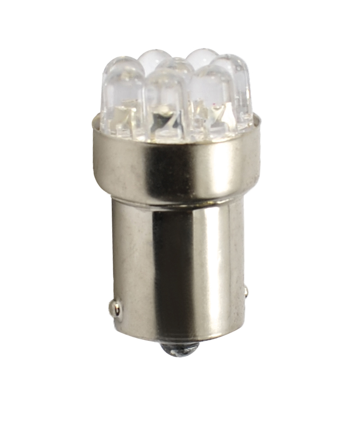 Εικόνα 1 από 1 — R5W 24V P21W BA15s LED 9xFlux 5mm ΚΙΤΡΙΝΟ (ΜΟΝΟΠΟΛΙΚΟ) 1ΤΕΜ. M-TECH