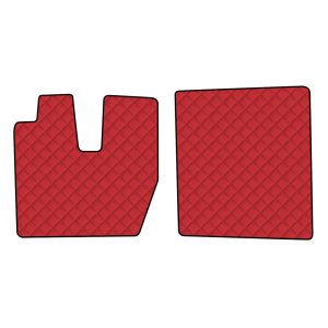 ΠΑΤΑΚΙΑ ΤΕΧΝΟΔΕΡΜΑ ΚΟΚΚΙΝΟ ΓΙΑ IVECO S-WAY 06/2024+ LAMPA - 2 ΤΕΜ.