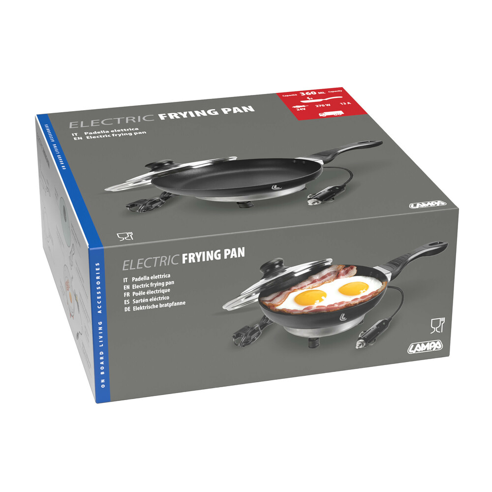 Εικόνα 5 από 5 — ΤΗΓΑΝΙ ΗΛΕΚΤΡΙΚΟ ELECTRIC FRYING PAN 24V 270W 13A Φ20cm 360ml ΜΕ ΦΙΣ ΑΝΑΠΤΗΡΑ LAMPA – 1 ΤΕΜ.