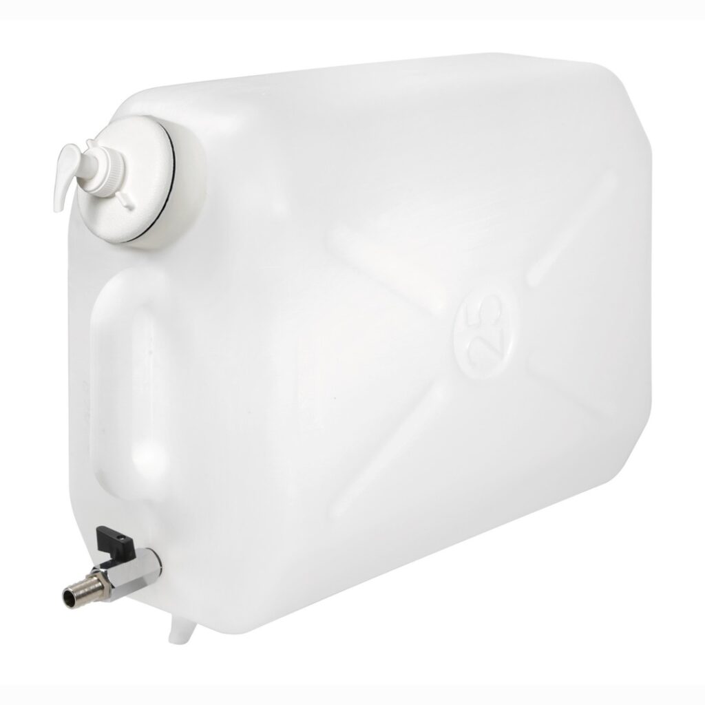 Εικόνα 1 από 7 — ΜΠΕΤΟΝΙ ΝΕΡΟΥ 25L ΟΡΙΖΟΝΤΙΑΣ ΧΡΗΣΗΣ ΠΛΑΣΤΙΚΟ ΛΕΥΚΟ ΜΕ ΒΡΥΣΑΚΙ ΚΑΙ ΑΠΟΣΠΩΜΕΝΟ ΔΟΧΕΙΟ ΣΑΠΟΥΝΙΟΥ 250 ml (Μ531 Χ Π206 Χ Υ360 mm) LAMPA – 1 ΤΕΜ.