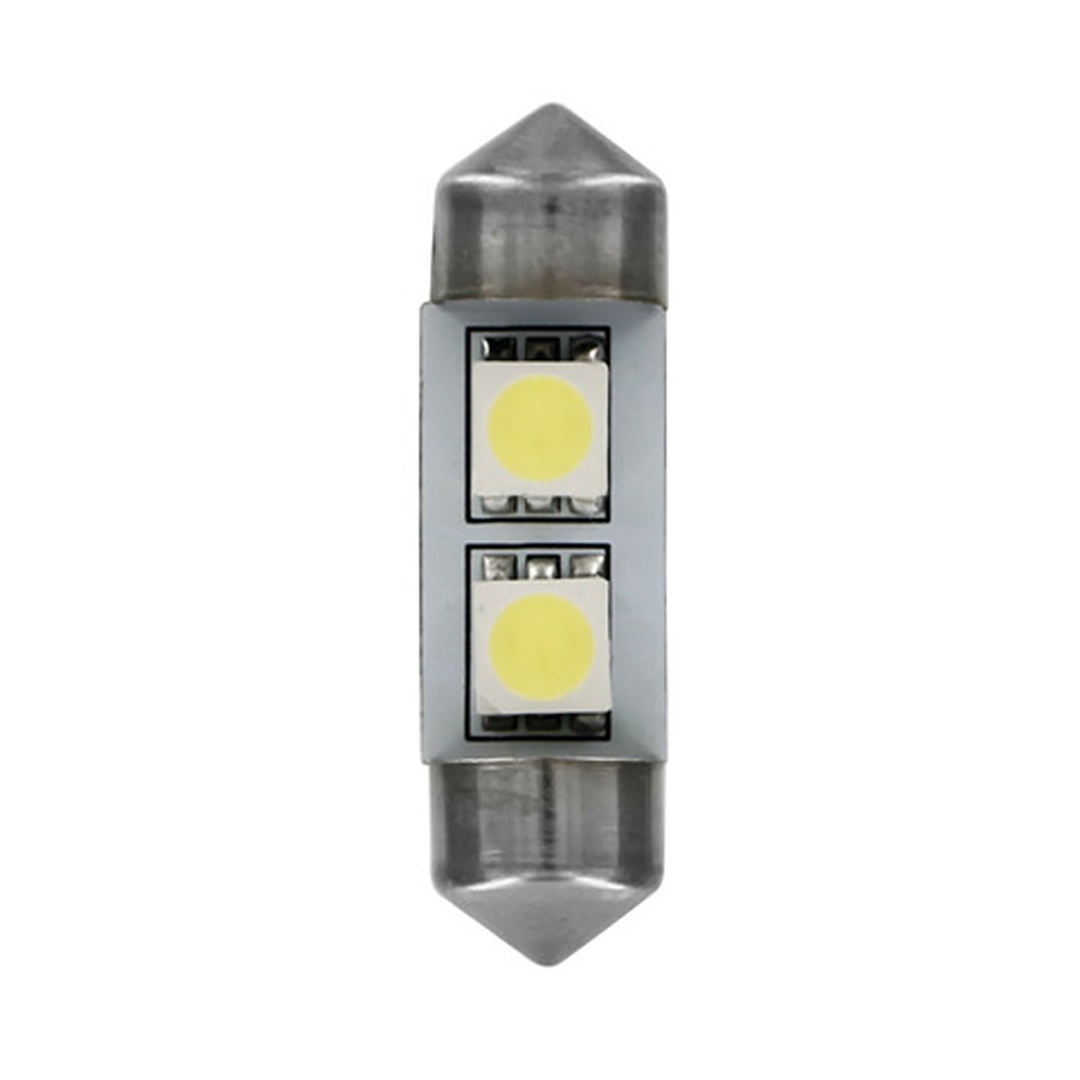 Εικόνα 1 από 4 — ΛΑΜΠΑΚΙ ΠΛΑΦΟΝΙΕΡΑΣ 24V 9x31mm 15lm HYPER-LED6 ΛΕΥΚΟ 2SMDx3chips (ΔΙΠΛΗΣ ΠΟΛΙΚΟΤΗΤΑΣ) LAMPA – ΣΑΚΟΥΛΑ 20 ΤΕΜ.