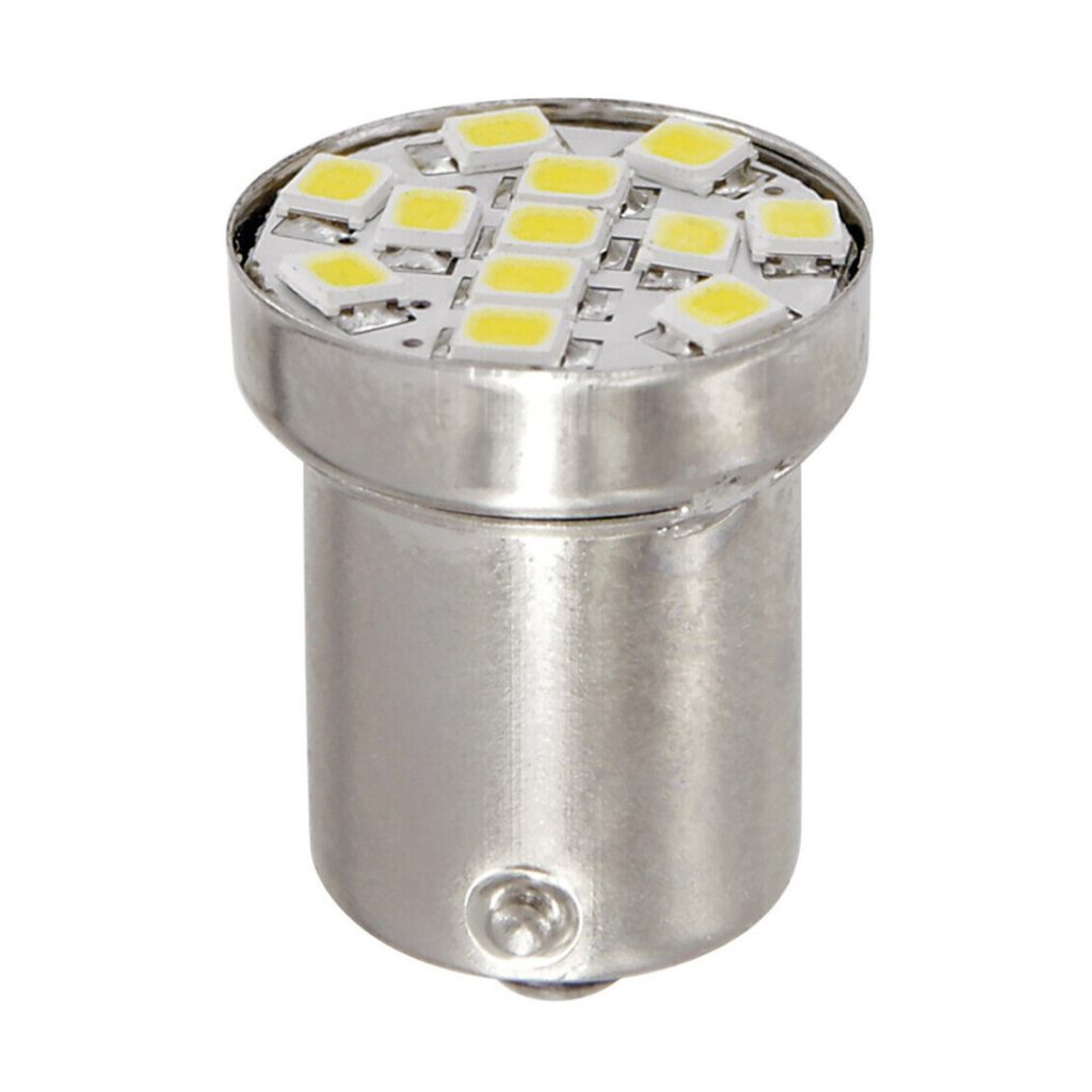 Εικόνα 1 από 2 — R5W BA15s 24/28V 120LM 12SMD LED x 1 CHIPS HYPER LED ΛΕΥΚΑ 20TEM.