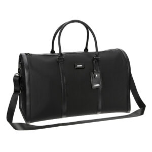 ΤΣΑΝΤΑ ΠΛΑΤΗΣ ΧΕΙΡΟΣ DUFFLE BAG DF-01 ΣΕ ΜΑΥΡΟ ΧΡΩΜΑ 60x35x30cm