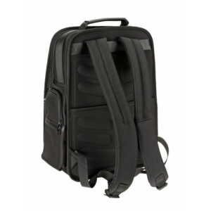 ΤΣΑΝΤΑ ΠΛΑΤΗΣ BACK PACK ZAINO BK-01 ΣΕ ΜΑΥΡΟ ΧΡΩΜΑ 32x45x22cm
